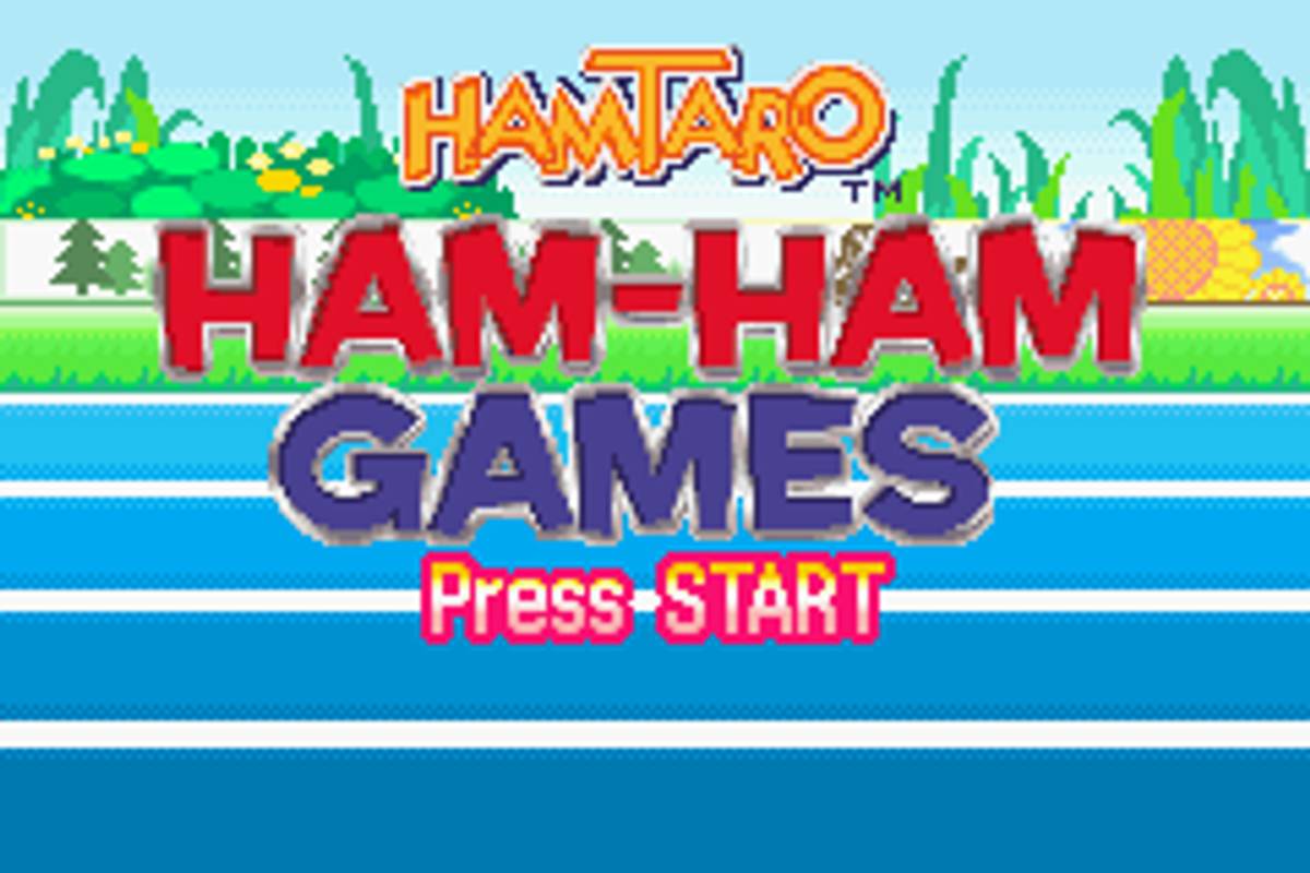 Hamtaro: Ham-Ham Games ROM - GBA screenshot 1