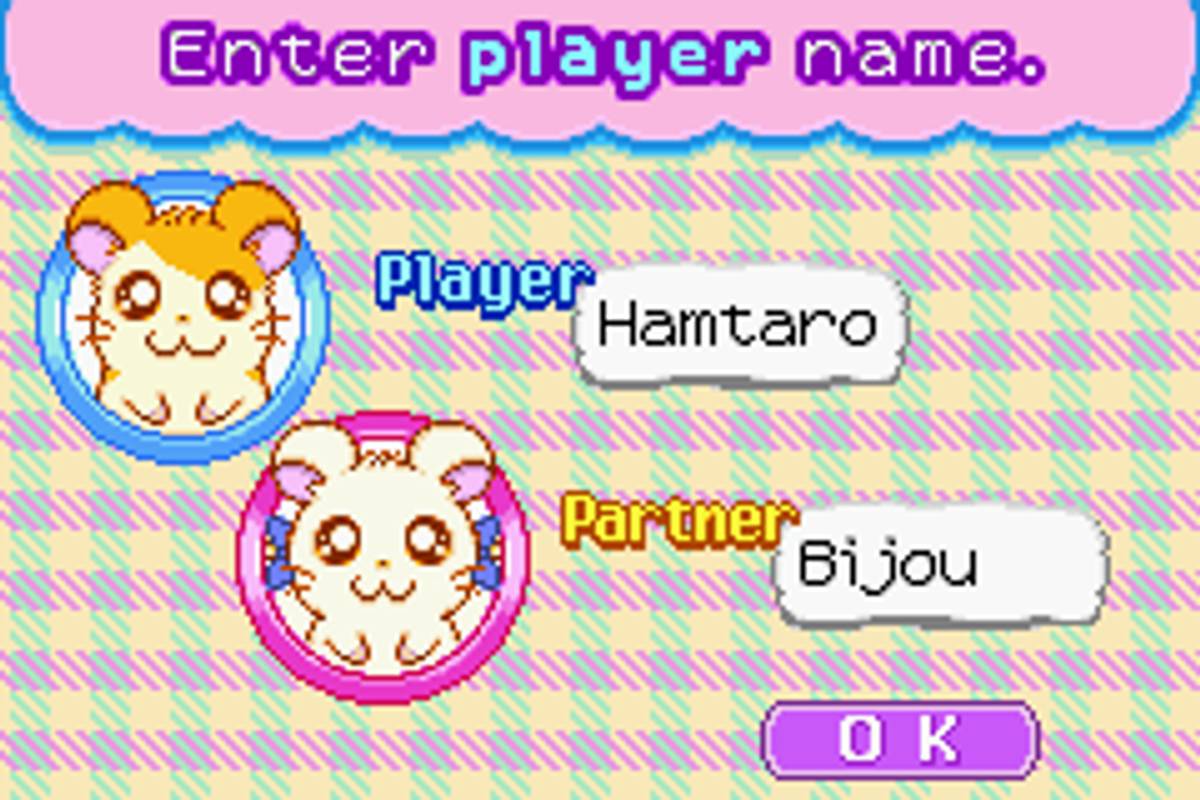 Hamtaro: Ham-Ham Heartbreak ROM - GBA screenshot 2