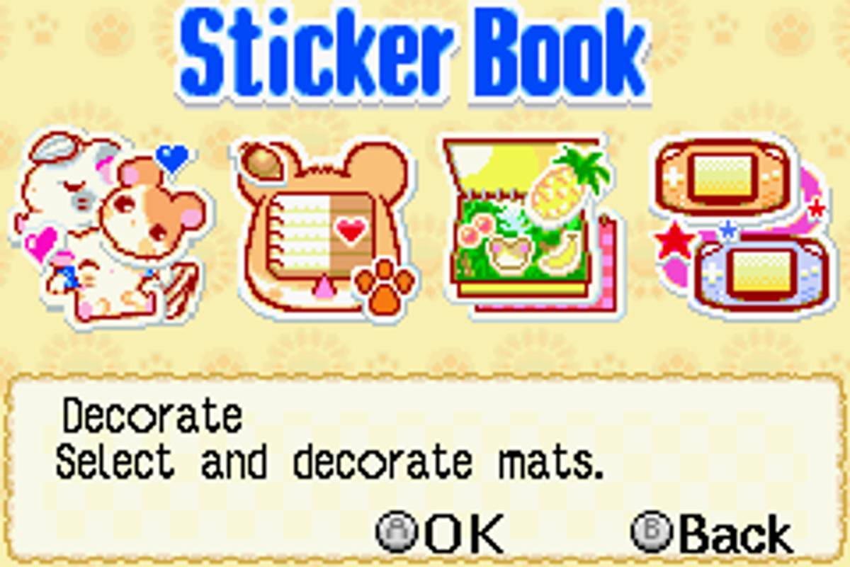 Hamtaro: Rainbow Rescue ROM - GBA screenshot 3