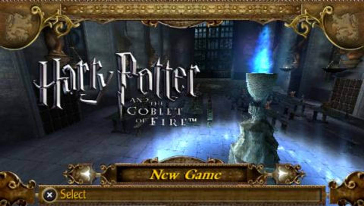 Harry Potter and the Goblet of Fire ISO - PSP screenshot 1