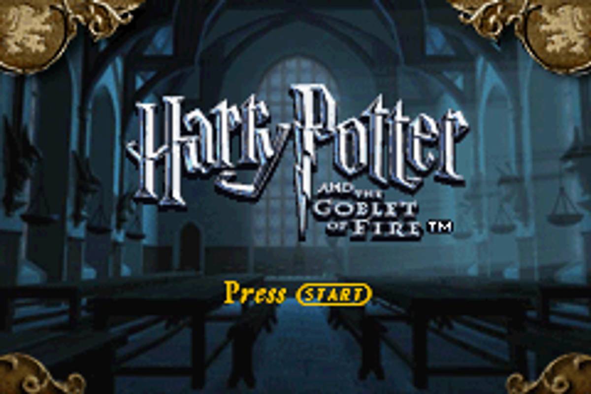 Harry Potter and the Goblet of Fire ROM - GBA screenshot 1