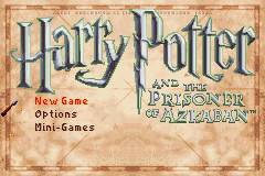 Harry Potter and the Prisoner of Azkaban ROM - GBA screenshot 1