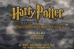 Harry Potter and the Sorcerer's Stone ROM - GBA screenshot 1