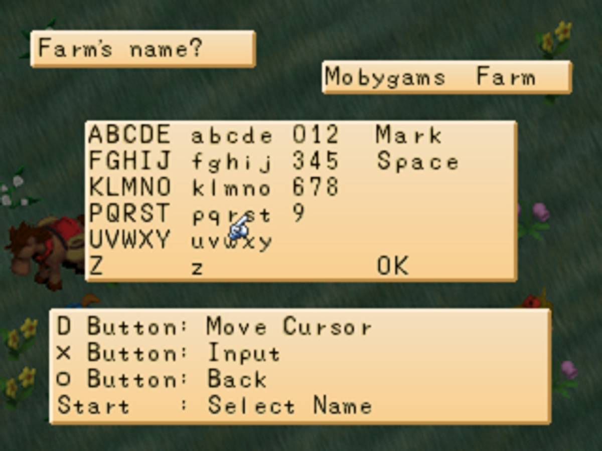 Harvest Moon: Back to Nature ISO - PS1 screenshot 2