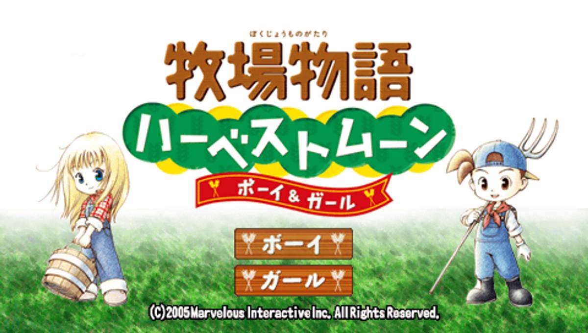Harvest Moon: Boy & Girl ISO - PSP screenshot 2