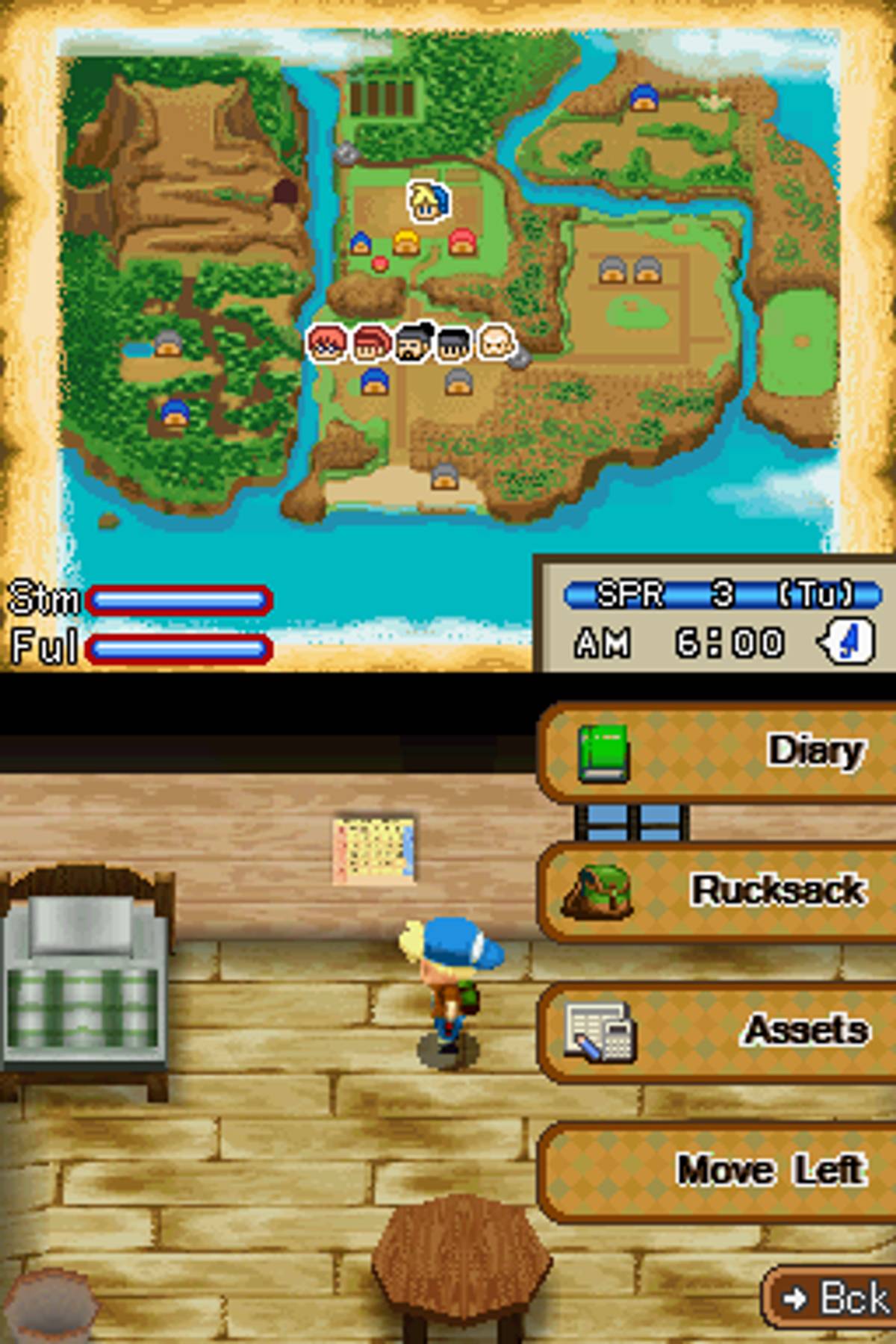 Harvest Moon DS: Island of Happiness ROM - NDS screenshot 2