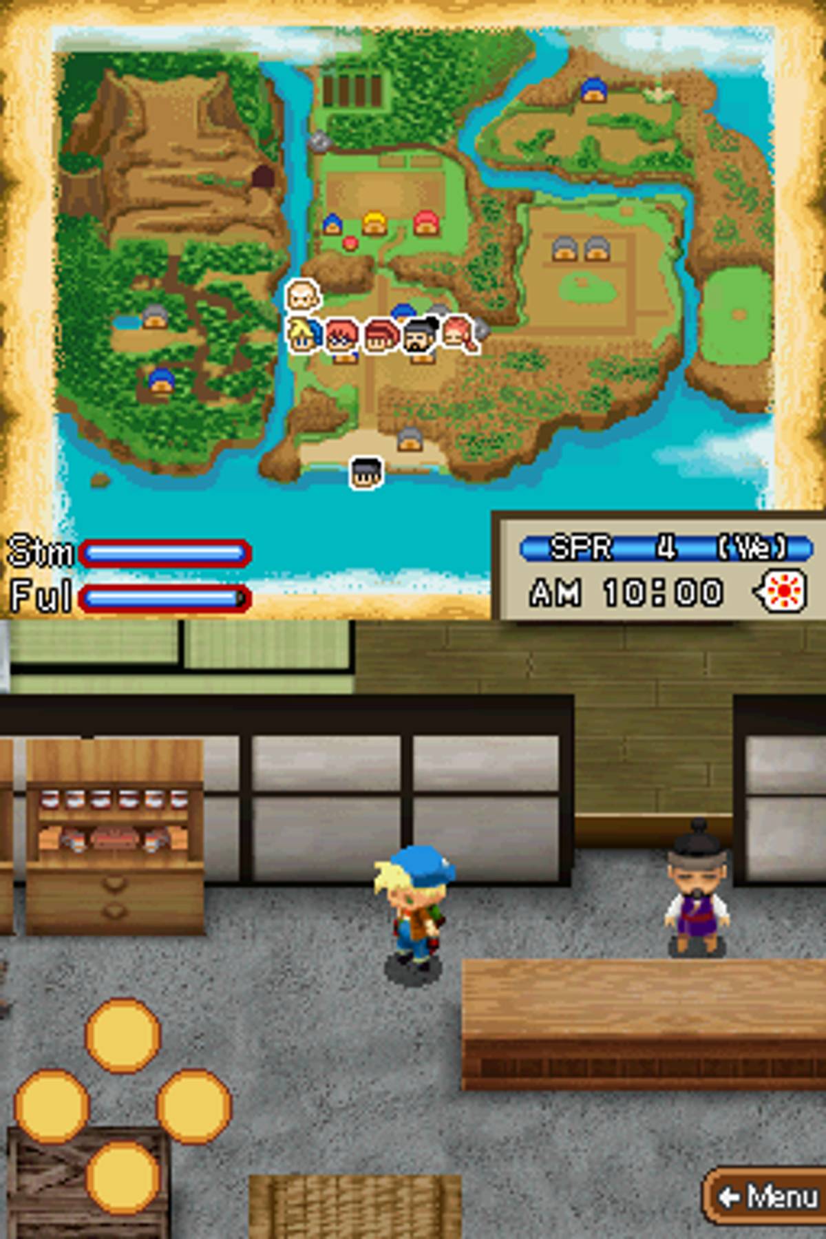 Harvest Moon DS: Island of Happiness ROM - NDS screenshot 4