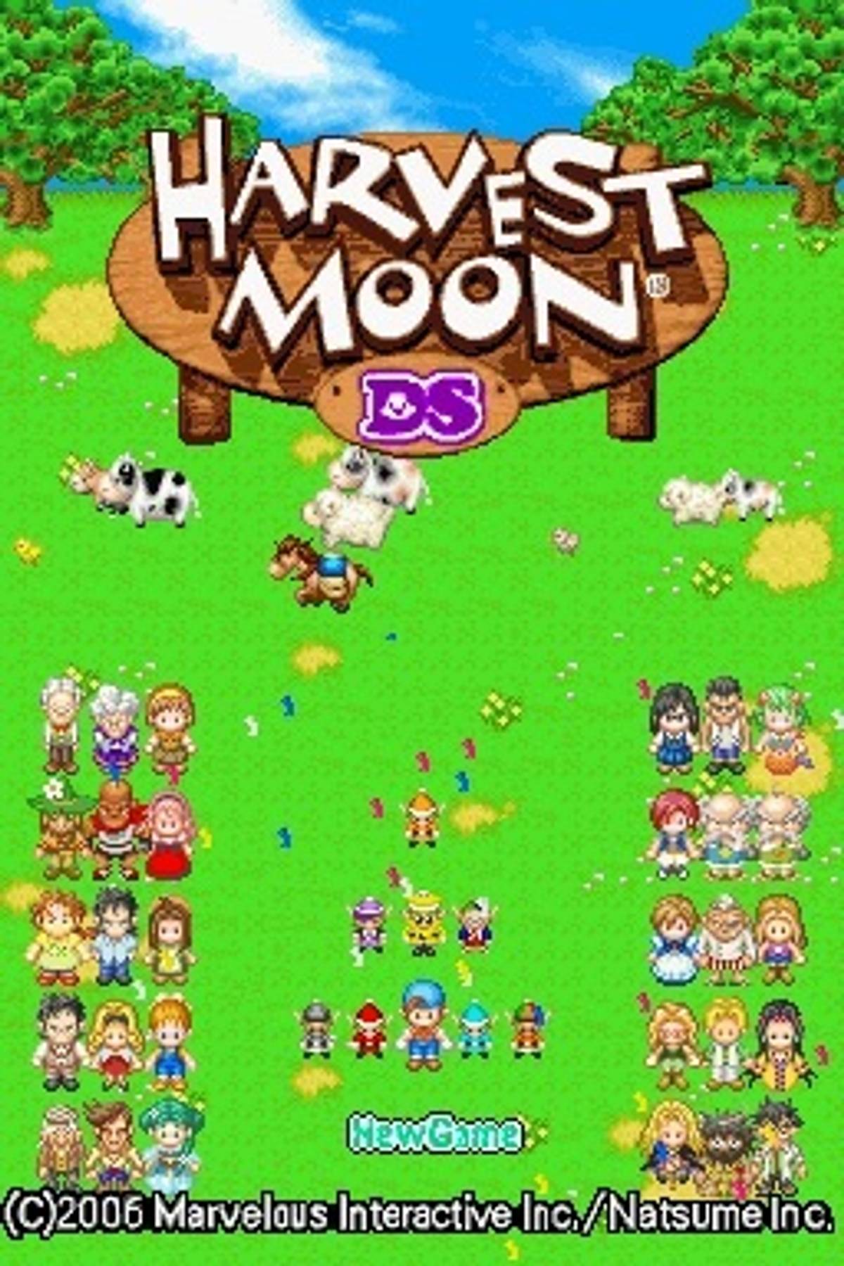 Harvest Moon DS ROM - NDS screenshot 1