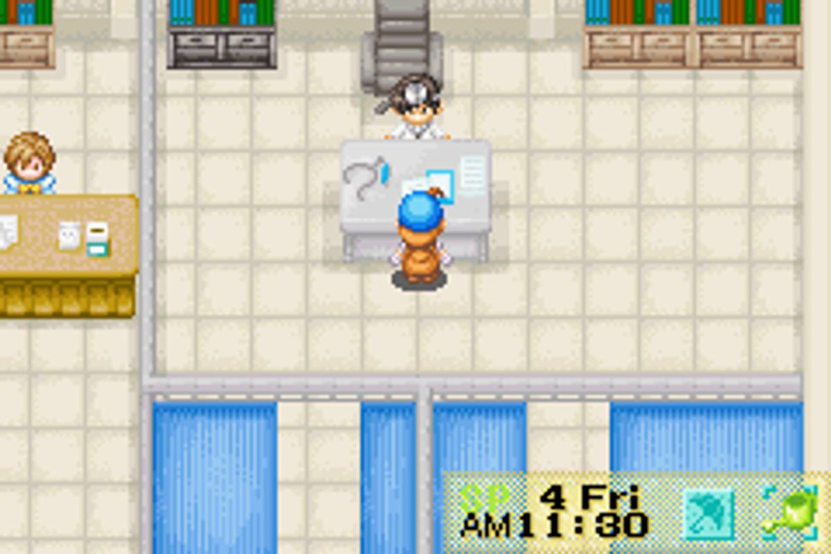 Harvest Moon: Friends of Mineral Town ROM - GBA screenshot 3