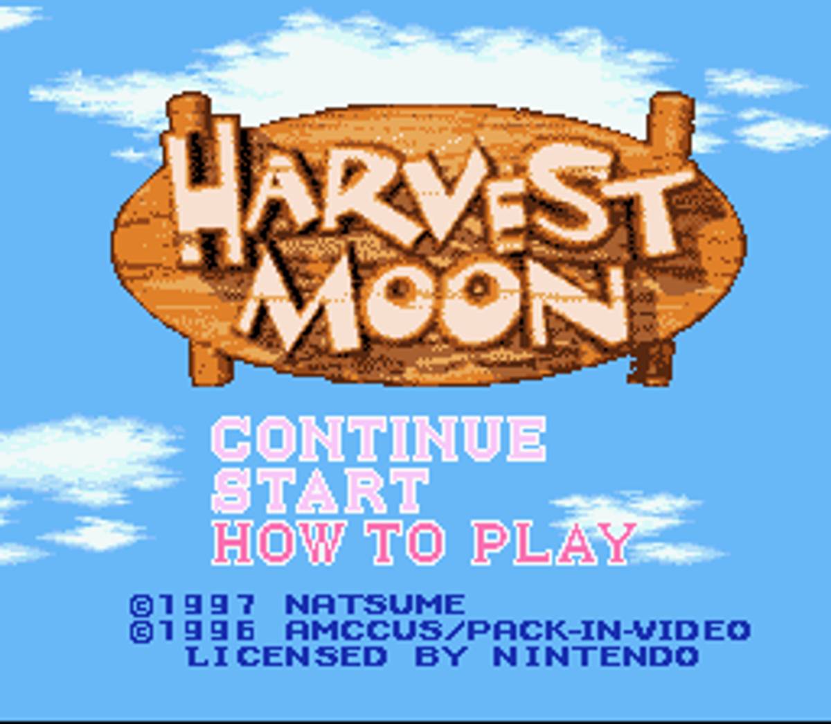 Harvest Moon ROM - SNES screenshot 2