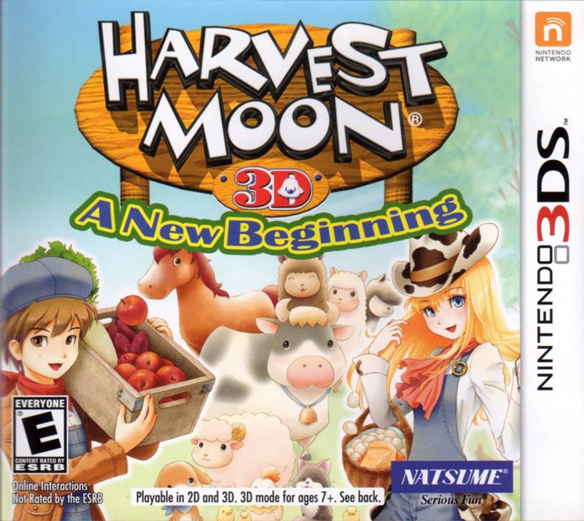 Download Torrent Harvest Moon 3D: A New Beginning ROM – 3DS