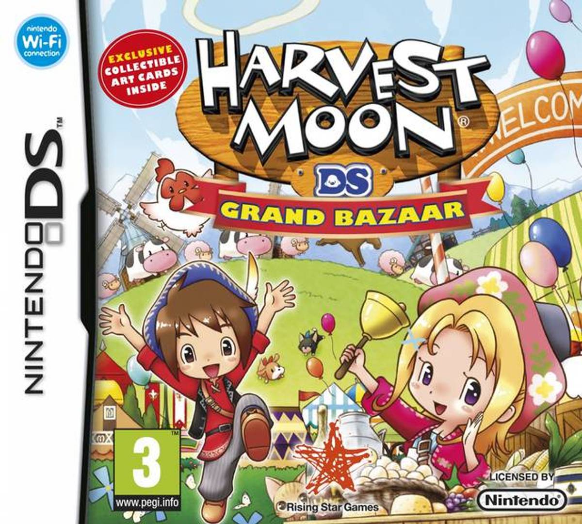 Download Torrent Harvest Moon DS: Grand Bazaar ROM – NDS