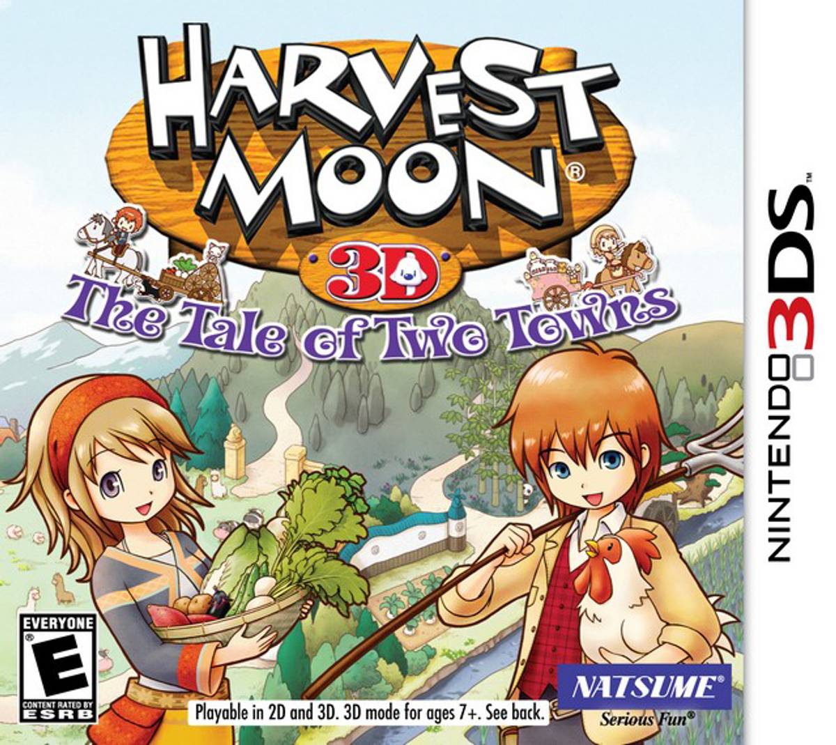 Download Torrent Harvest Moon: The Tale of Two Towns ROM – 3DS