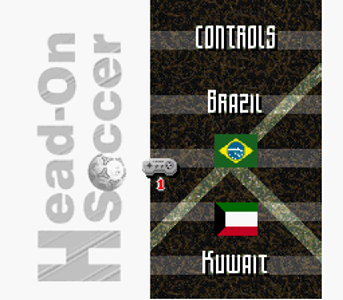 Head-On Soccer ROM - SNES screenshot 6