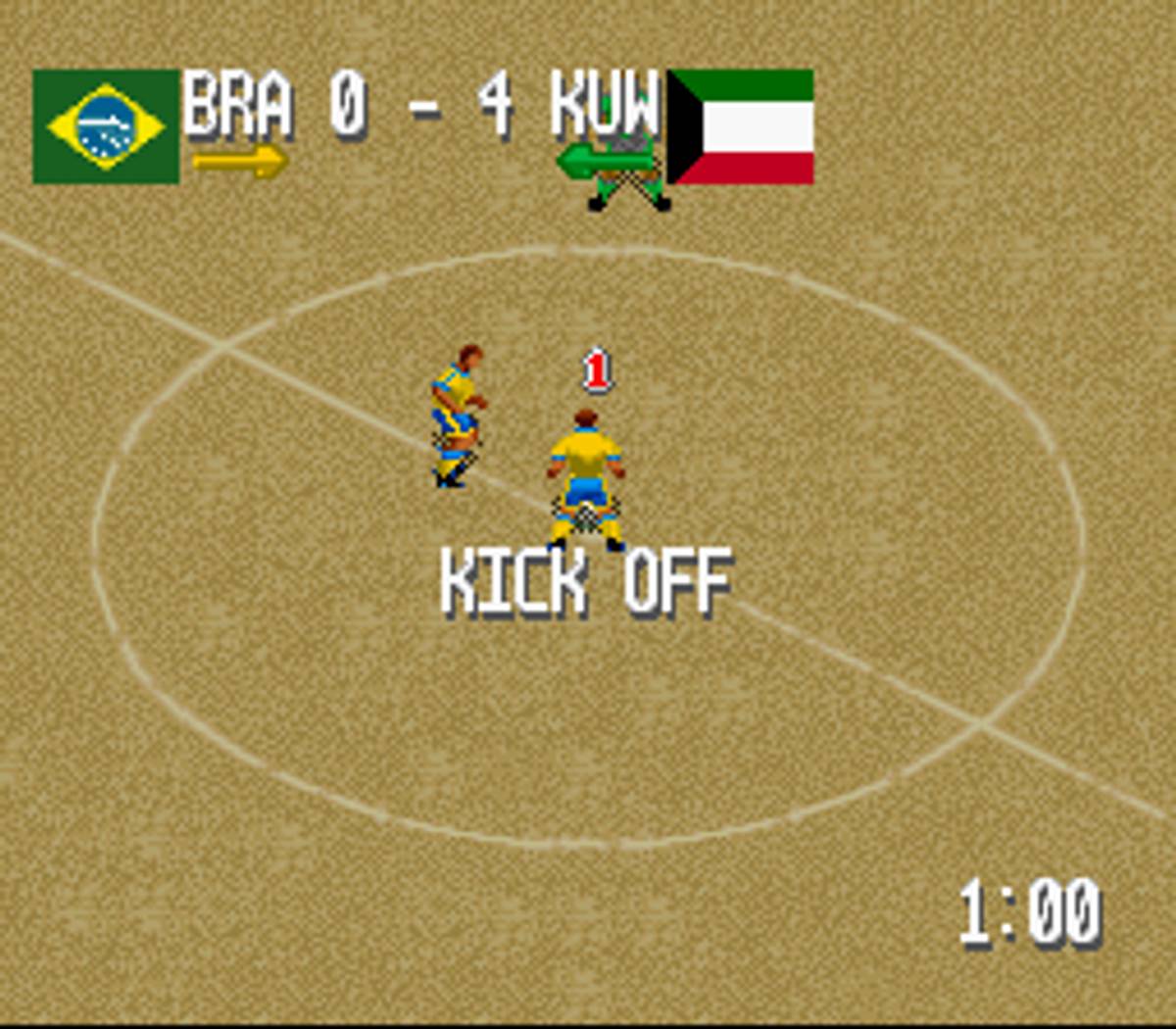 Head-On Soccer ROM - SNES screenshot 8