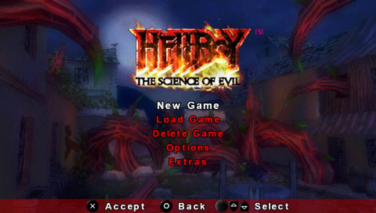Hellboy: The Science of Evil ISO - PSP screenshot 2