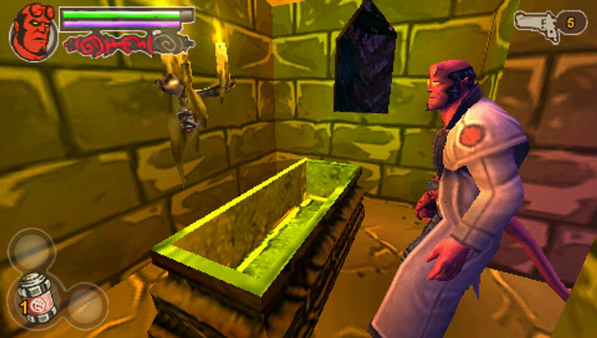 Hellboy: The Science of Evil ISO - PSP screenshot 7