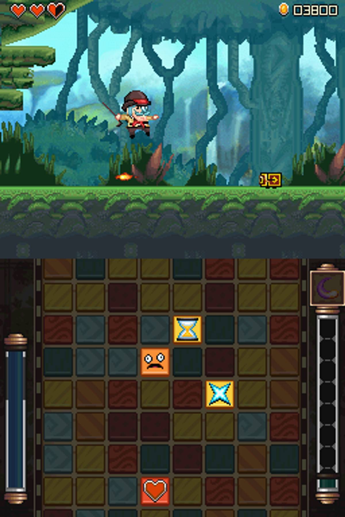 Henry Hatsworth in the Puzzling Adventure ROM - NDS screenshot 10