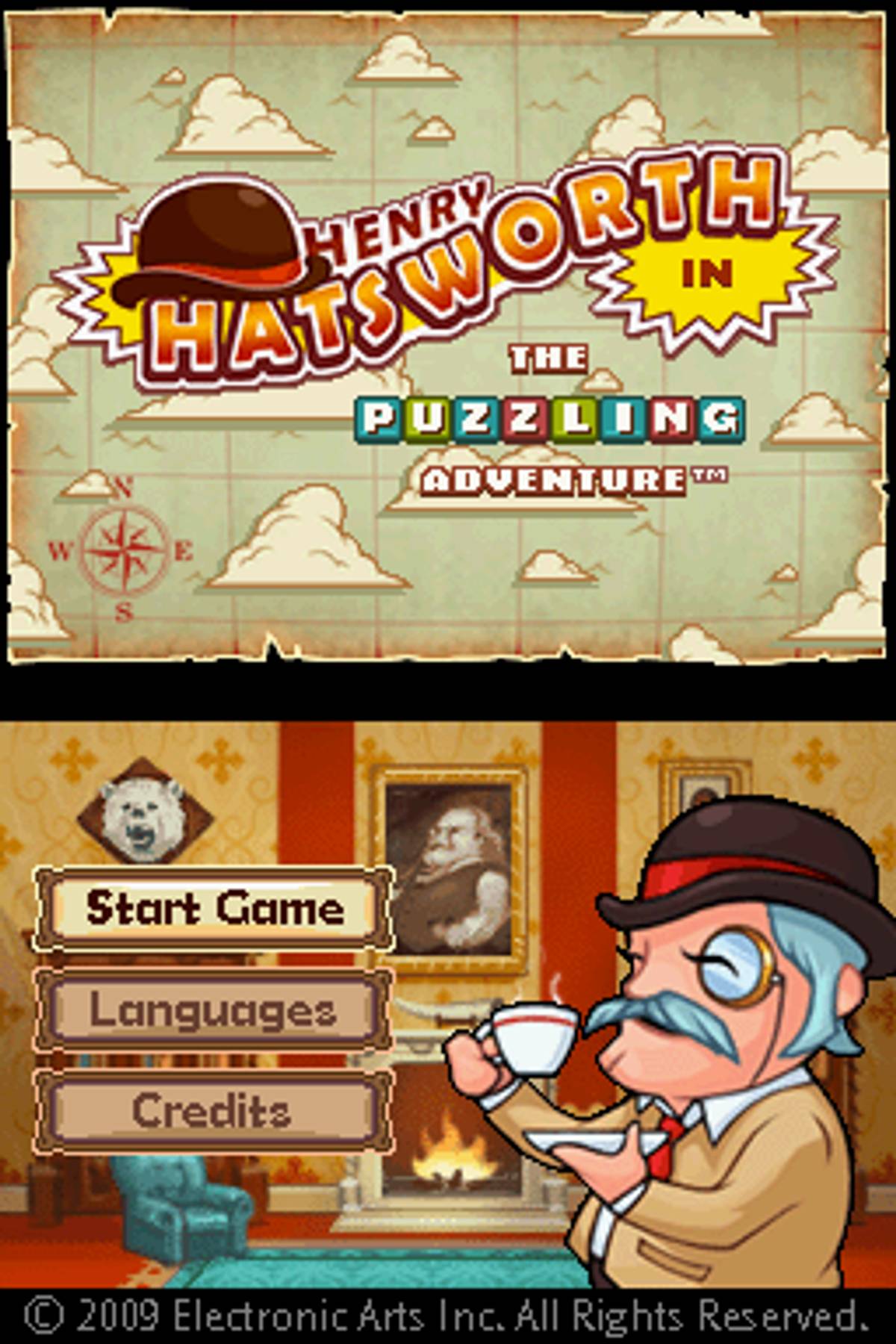 Henry Hatsworth in the Puzzling Adventure ROM - NDS screenshot 2
