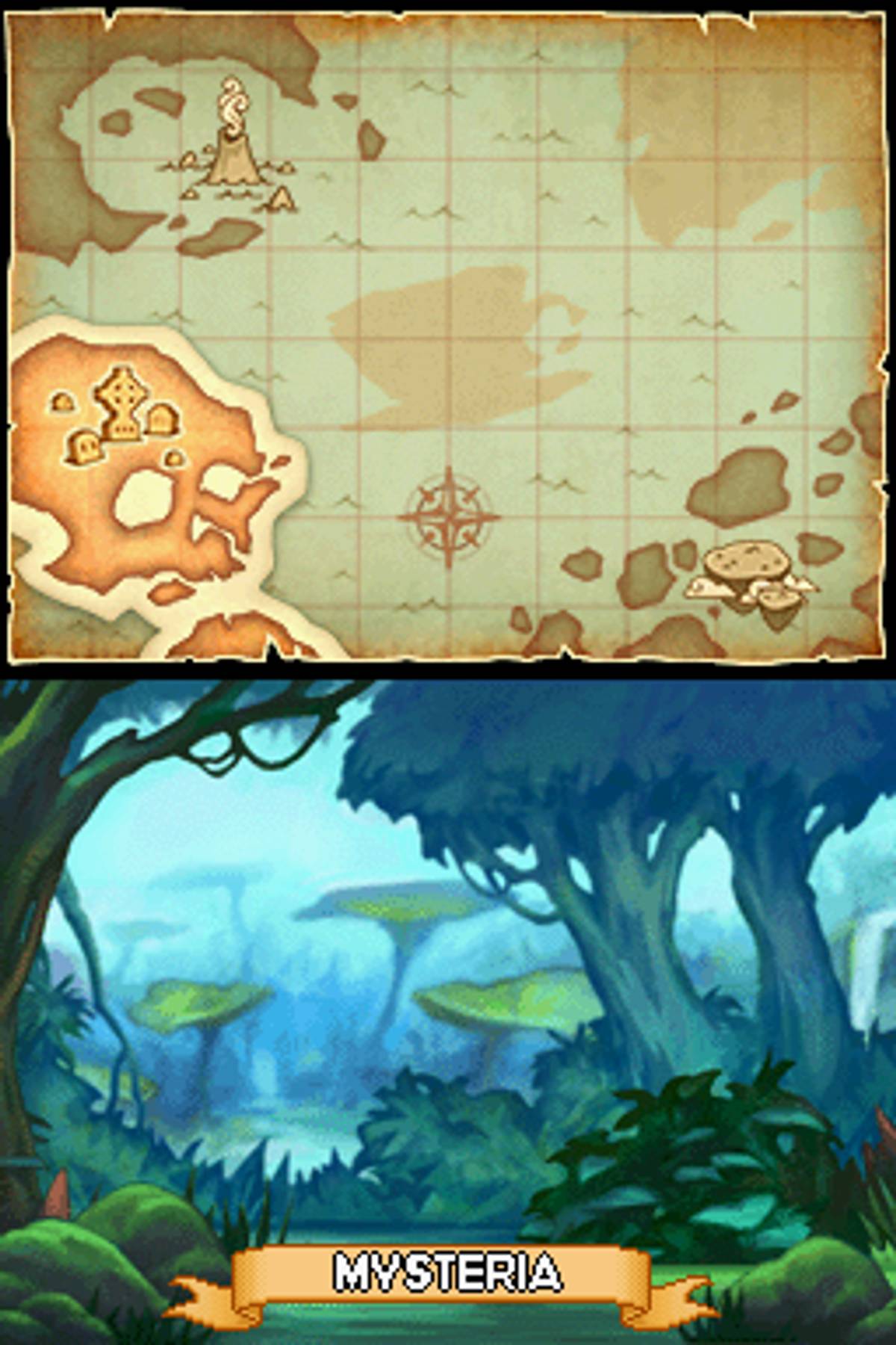 Henry Hatsworth in the Puzzling Adventure ROM - NDS screenshot 3