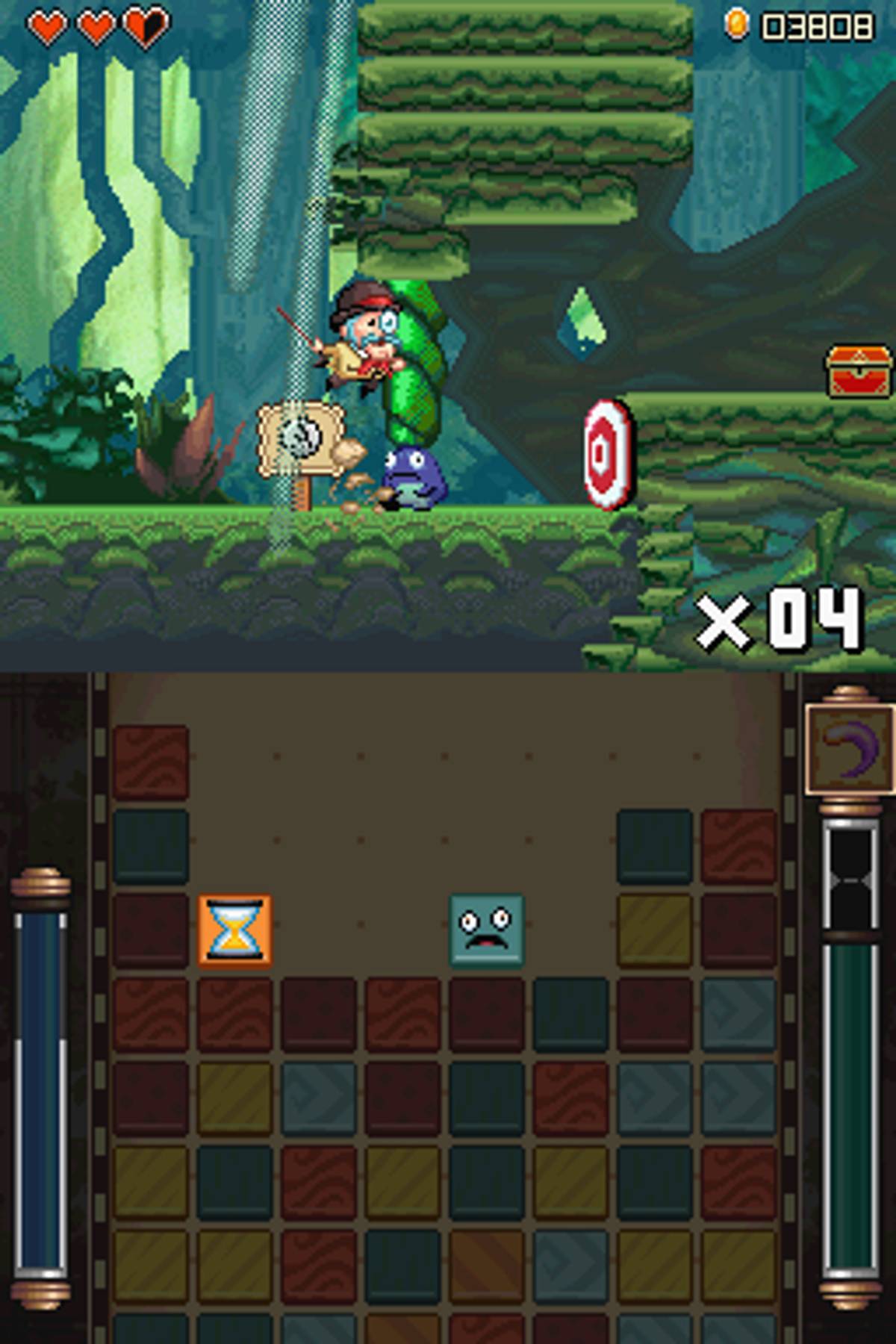 Henry Hatsworth in the Puzzling Adventure ROM - NDS screenshot 8