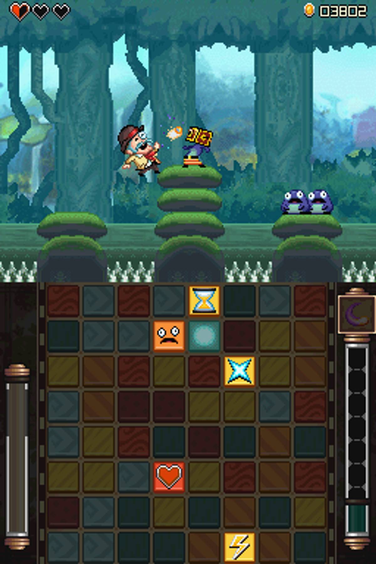 Henry Hatsworth in the Puzzling Adventure ROM - NDS screenshot 9