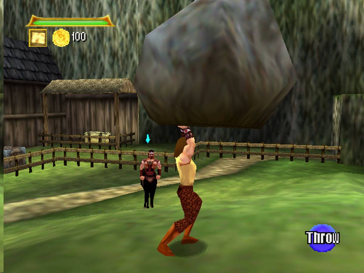 Hercules: The Legendary Journeys ROM - N64 screenshot 3