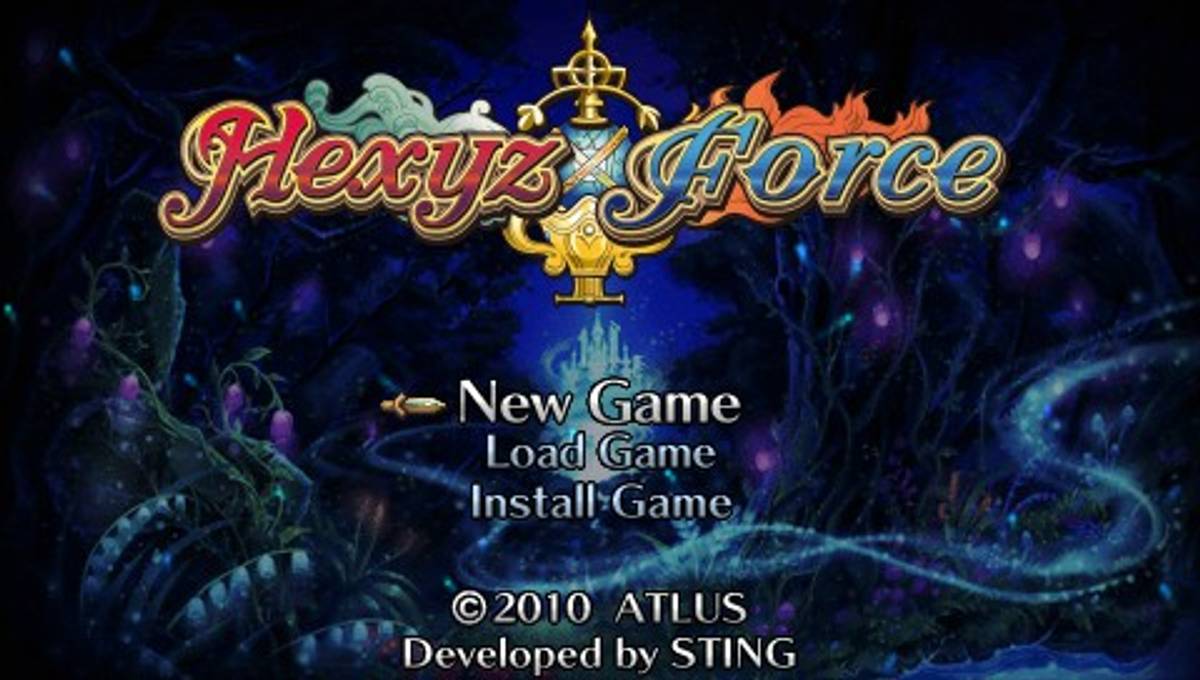 Hexyz Force ISO - PSP screenshot 1