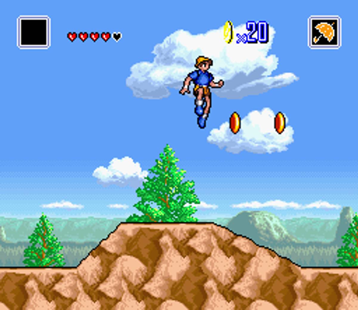 Holy Umbrella: Dondera no Mubo ROM - SNES screenshot 9