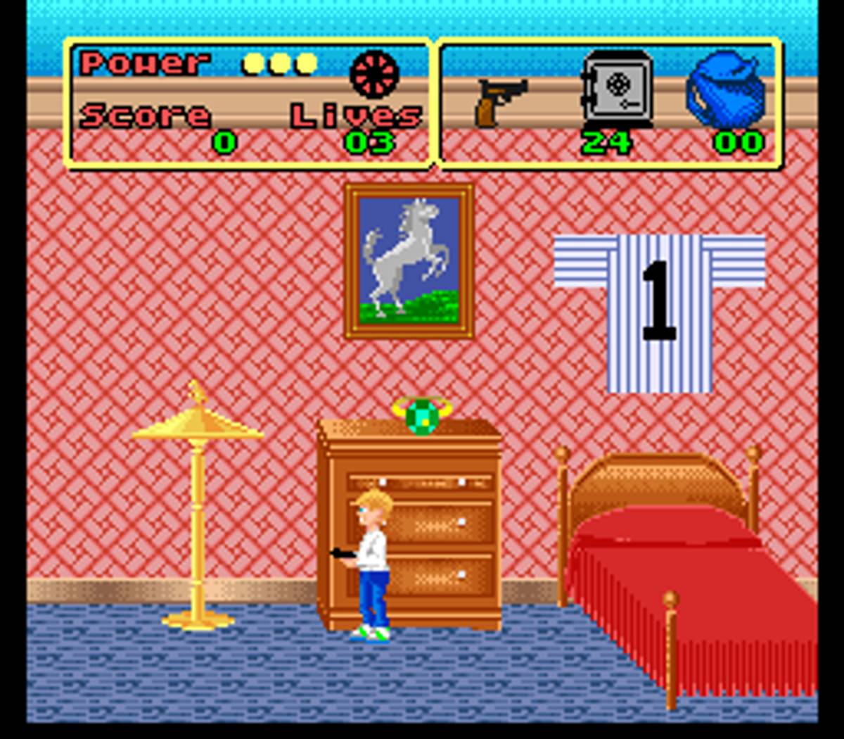 Home Alone ROM - SNES screenshot 3