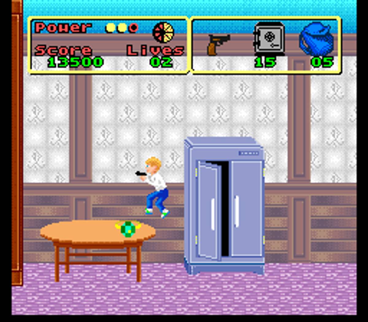 Home Alone ROM - SNES screenshot 7