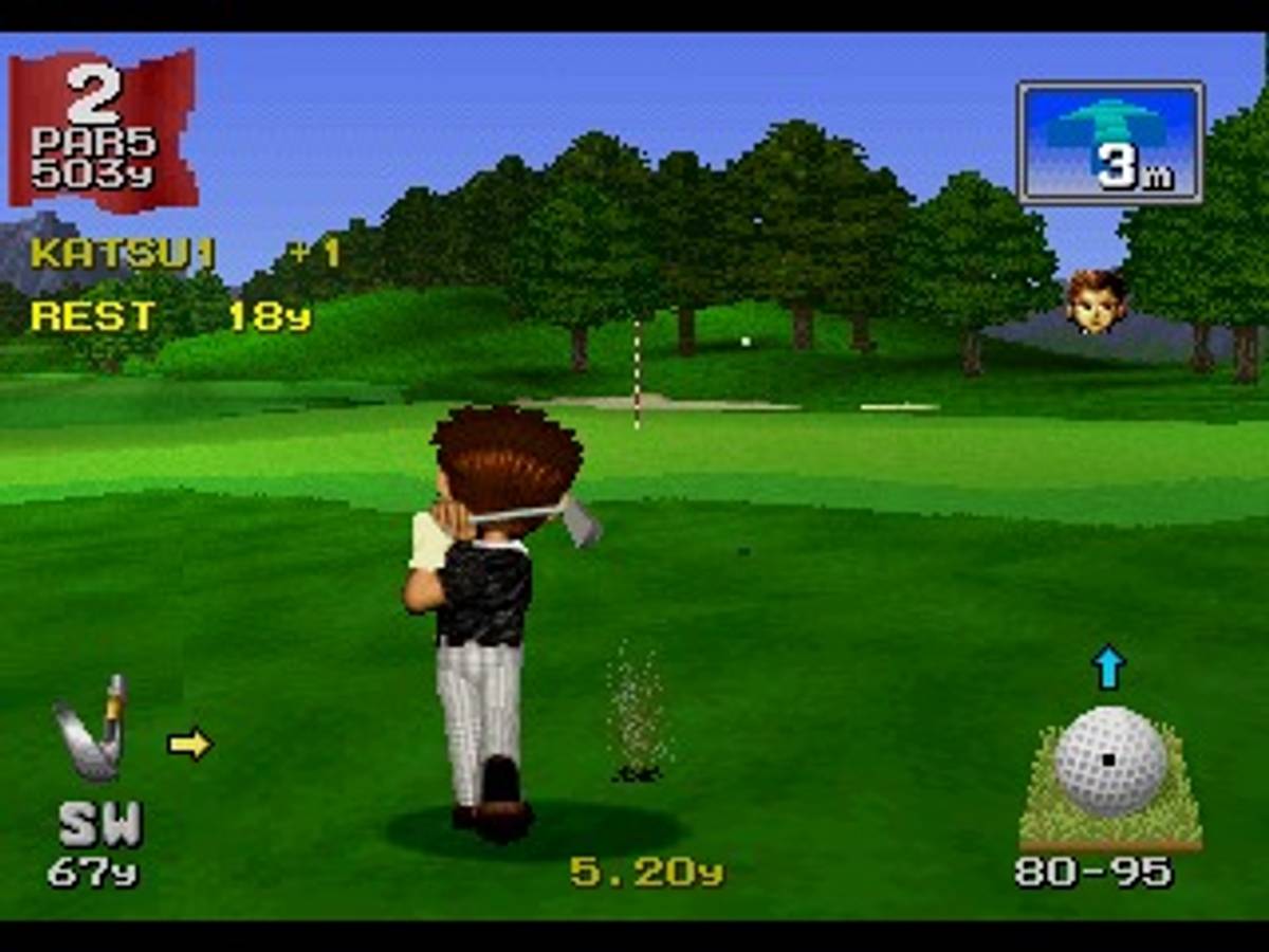 Hot Shots Golf ISO - PS1 screenshot 8