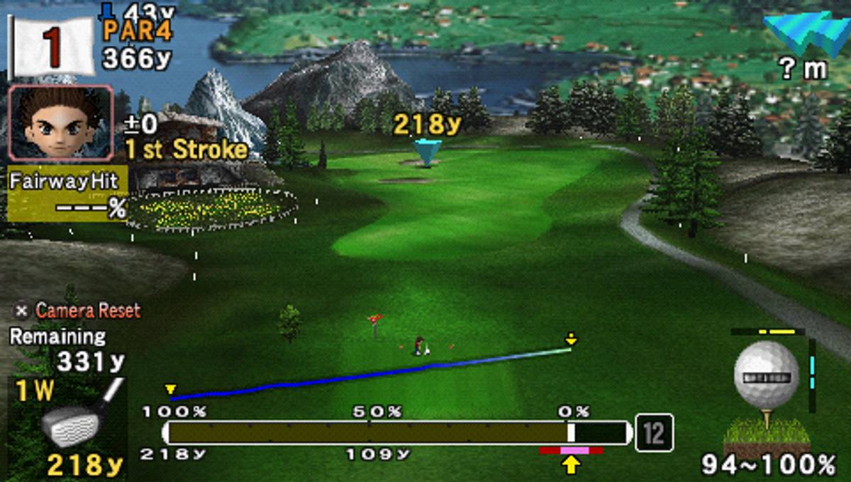 Hot Shots Golf: Open Tee ISO - PSP screenshot 6