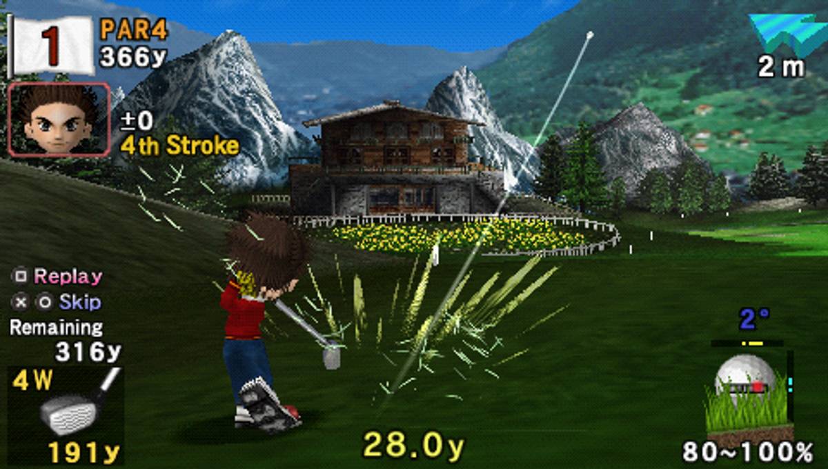 Hot Shots Golf: Open Tee ISO - PSP screenshot 7