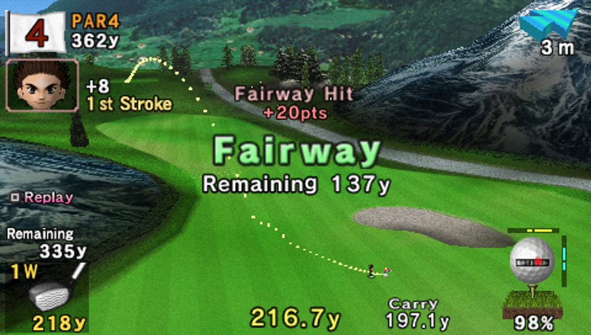 Hot Shots Golf: Open Tee ISO - PSP screenshot 8