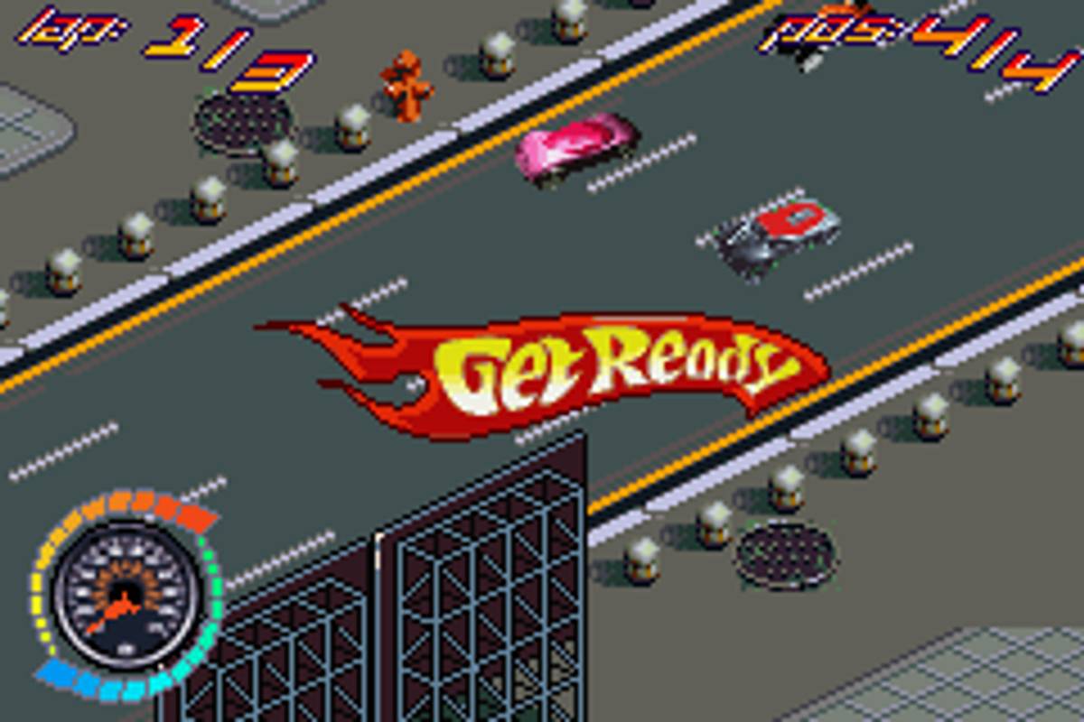 Hot Wheels: All Out ROM - GBA screenshot 3