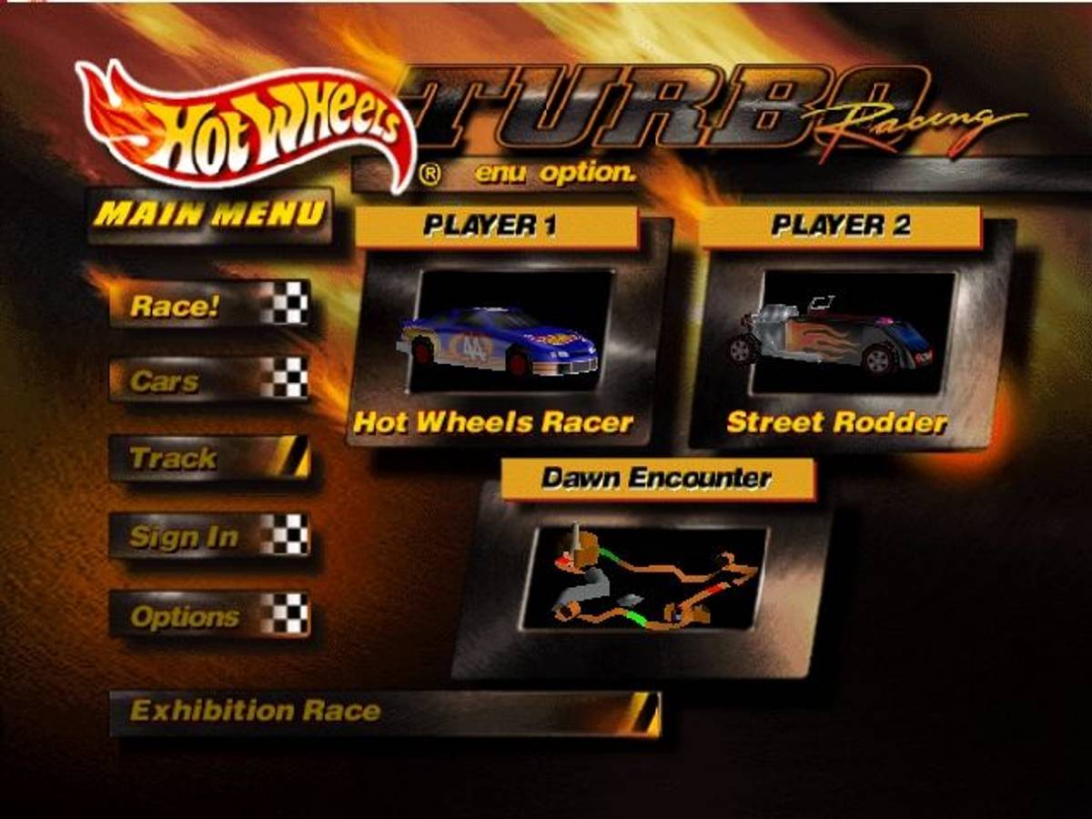 Hot Wheels: Turbo Racing ROM - N64 screenshot 2