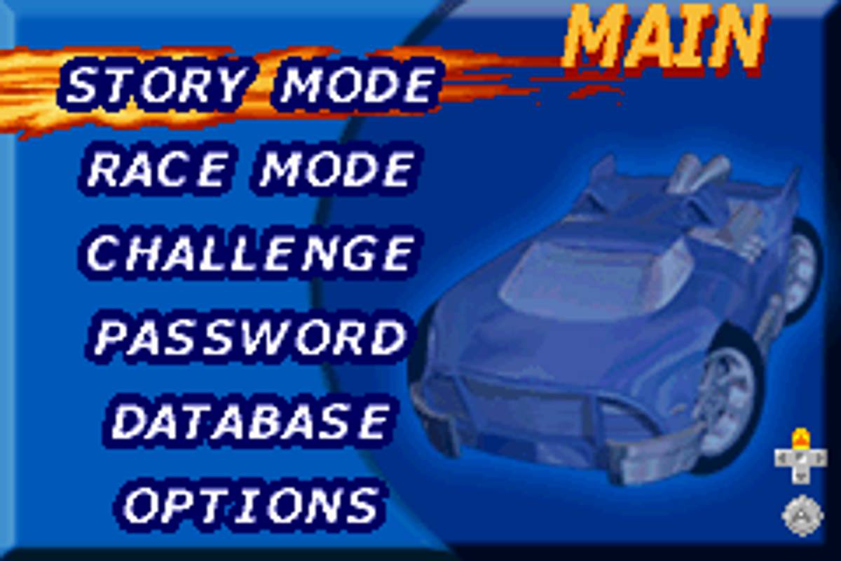 Hot Wheels: Velocity X ROM - GBA screenshot 2
