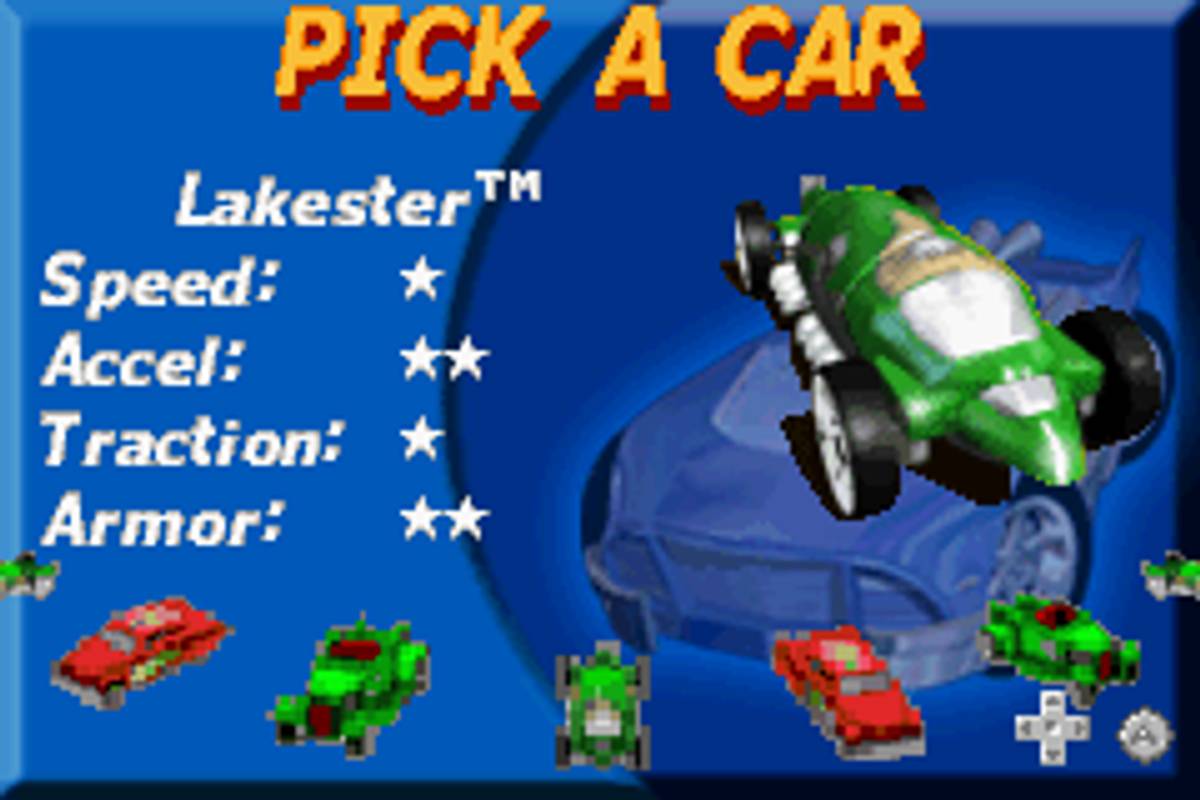 Hot Wheels: Velocity X ROM - GBA screenshot 3
