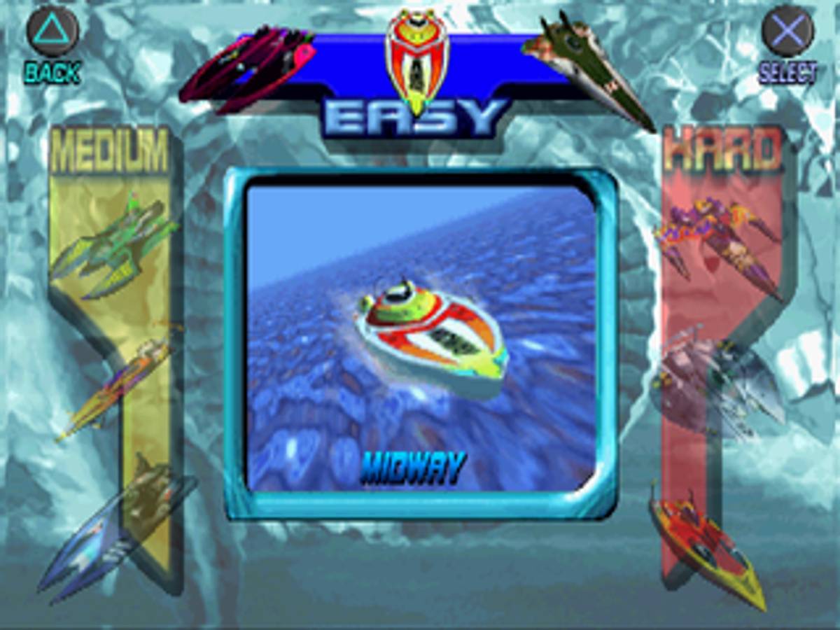Hydro Thunder ISO - PS1 screenshot 4