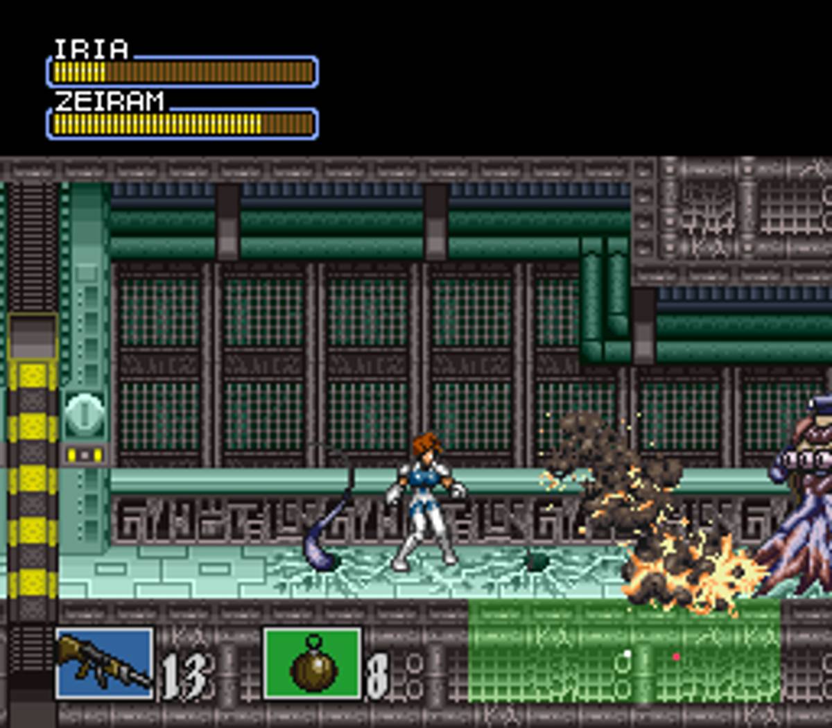 Hyper Iria ROM - SNES screenshot 10