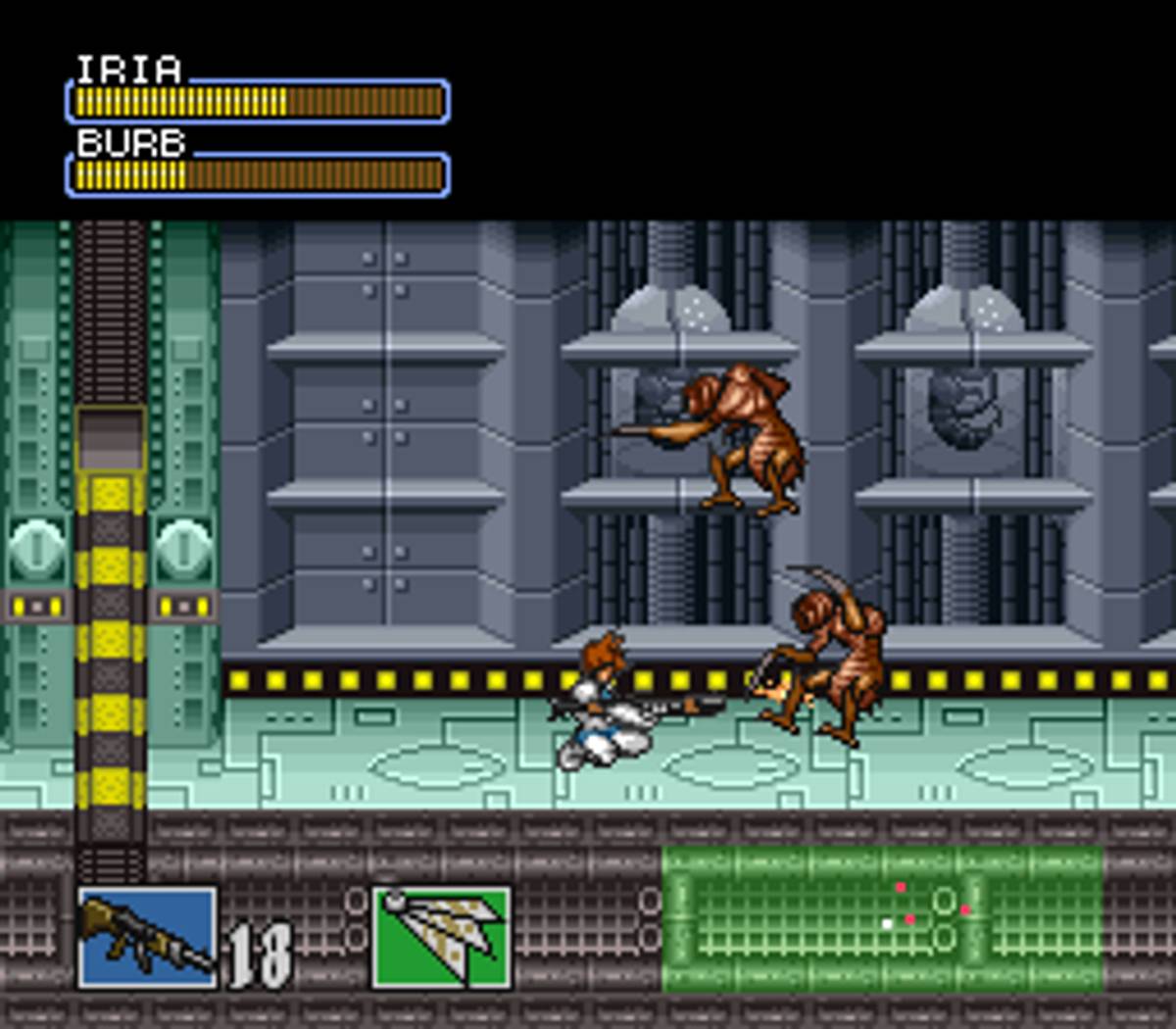 Hyper Iria ROM - SNES screenshot 8