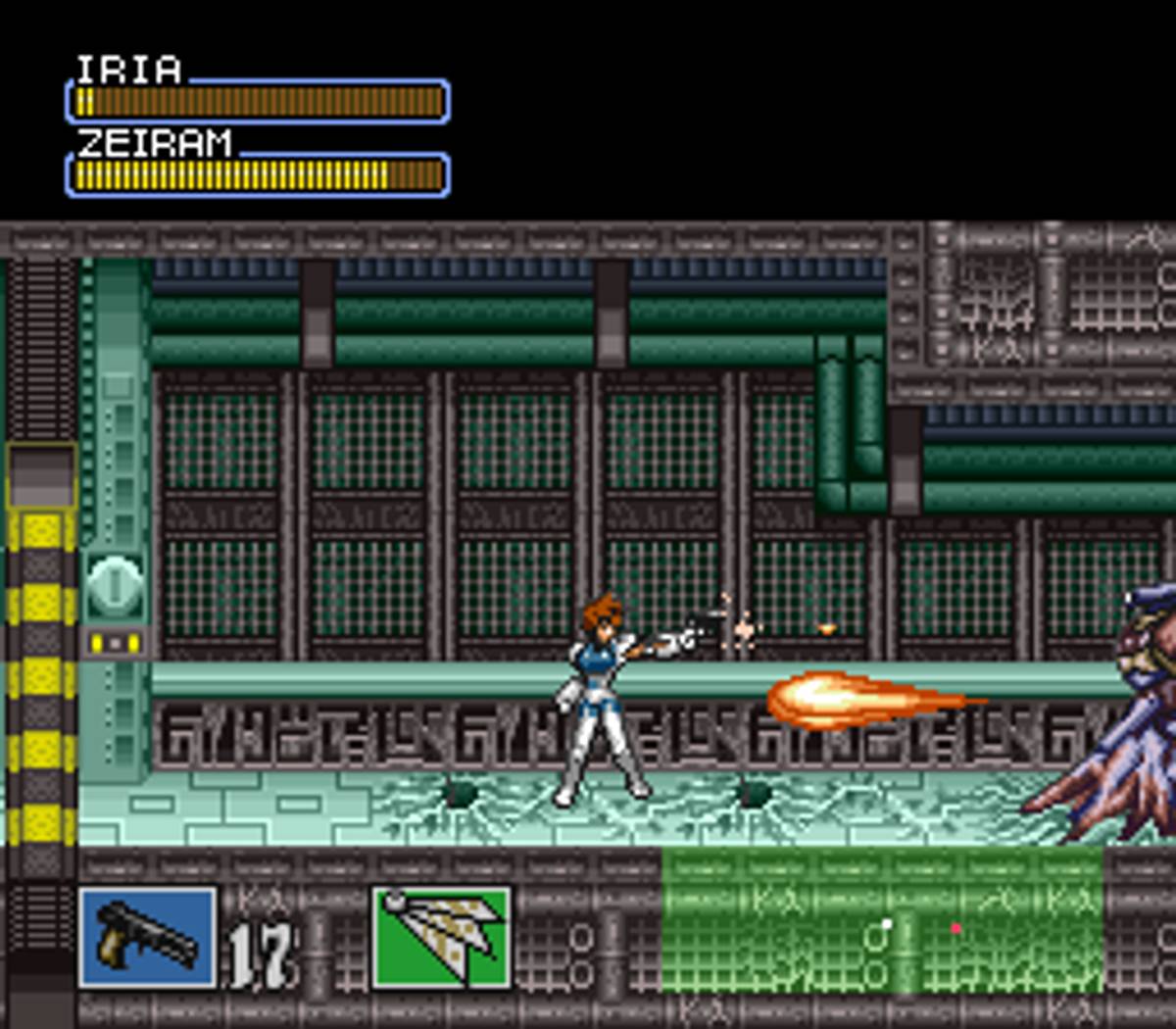Hyper Iria ROM - SNES screenshot 9