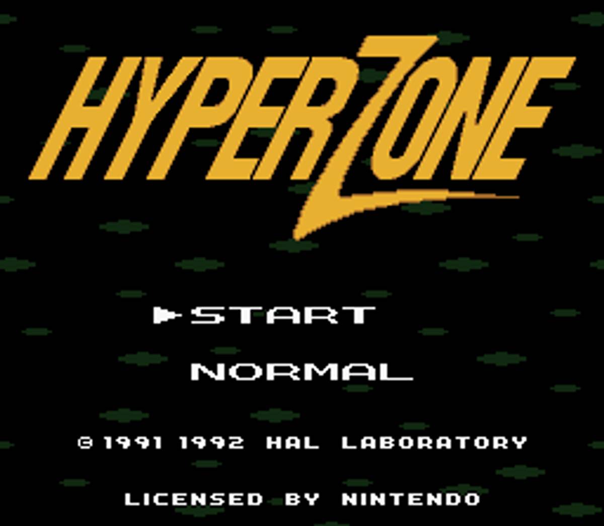 HyperZone ROM - SNES screenshot 1