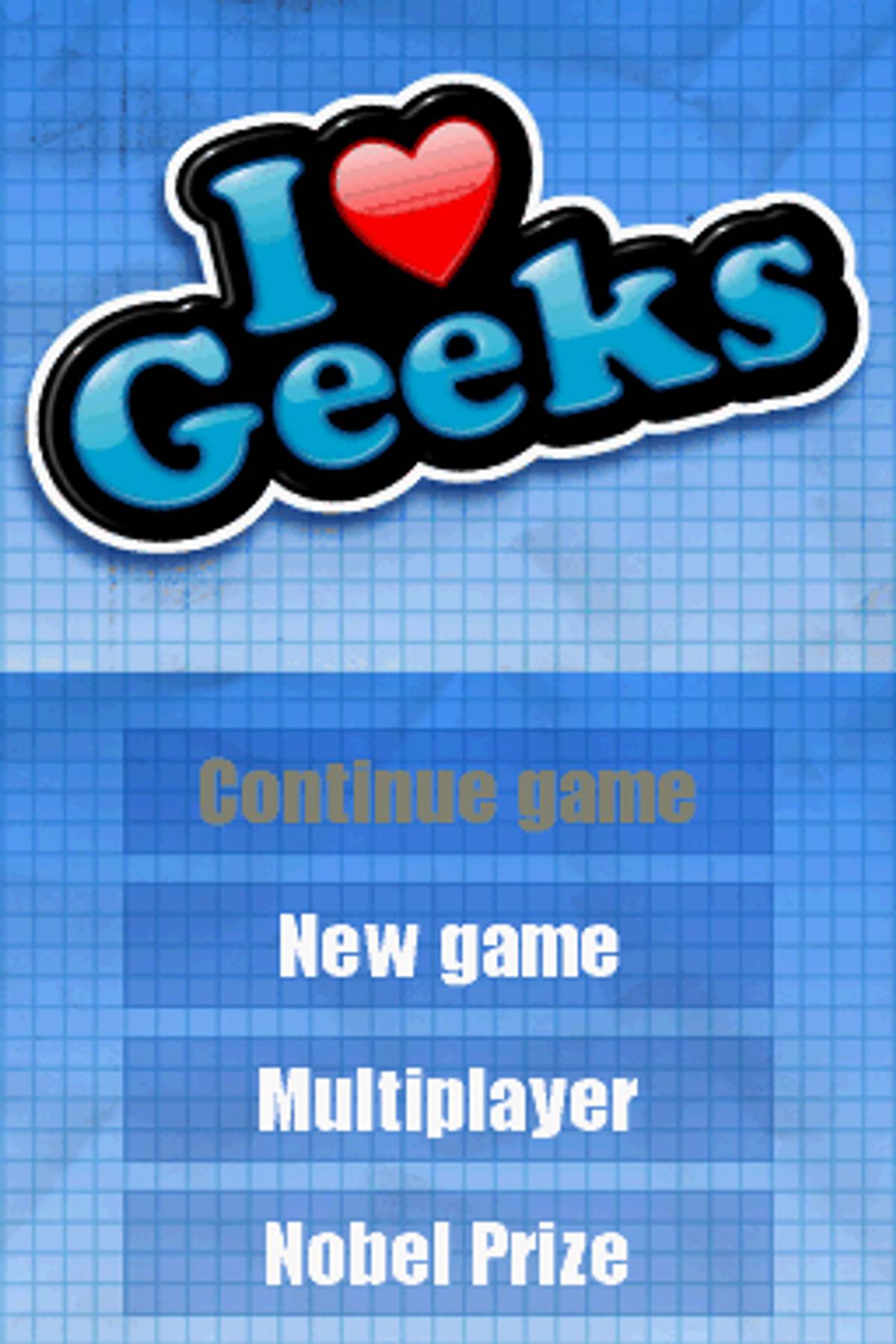 I ♥ Geeks ROM - NDS screenshot 1
