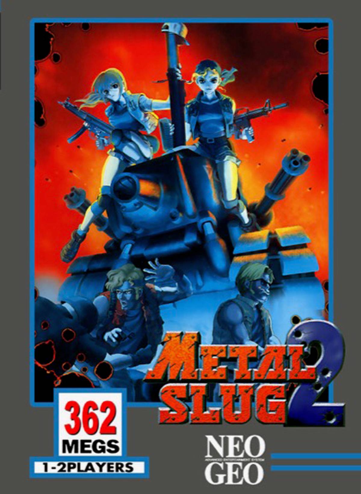 Download Torrent Metal Slug 2: Super Vehicle – 001/II ROM – Neo Geo