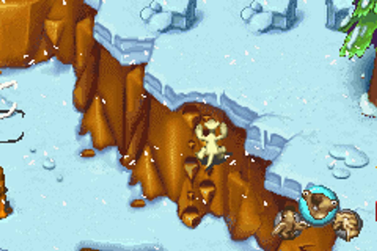 Ice Age 2: The Meltdown ROM - GBA screenshot 2