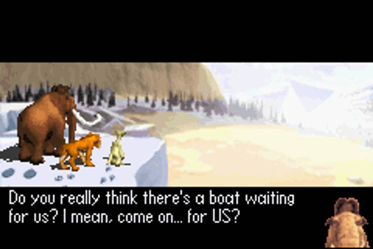 Ice Age 2: The Meltdown ROM - GBA screenshot 3
