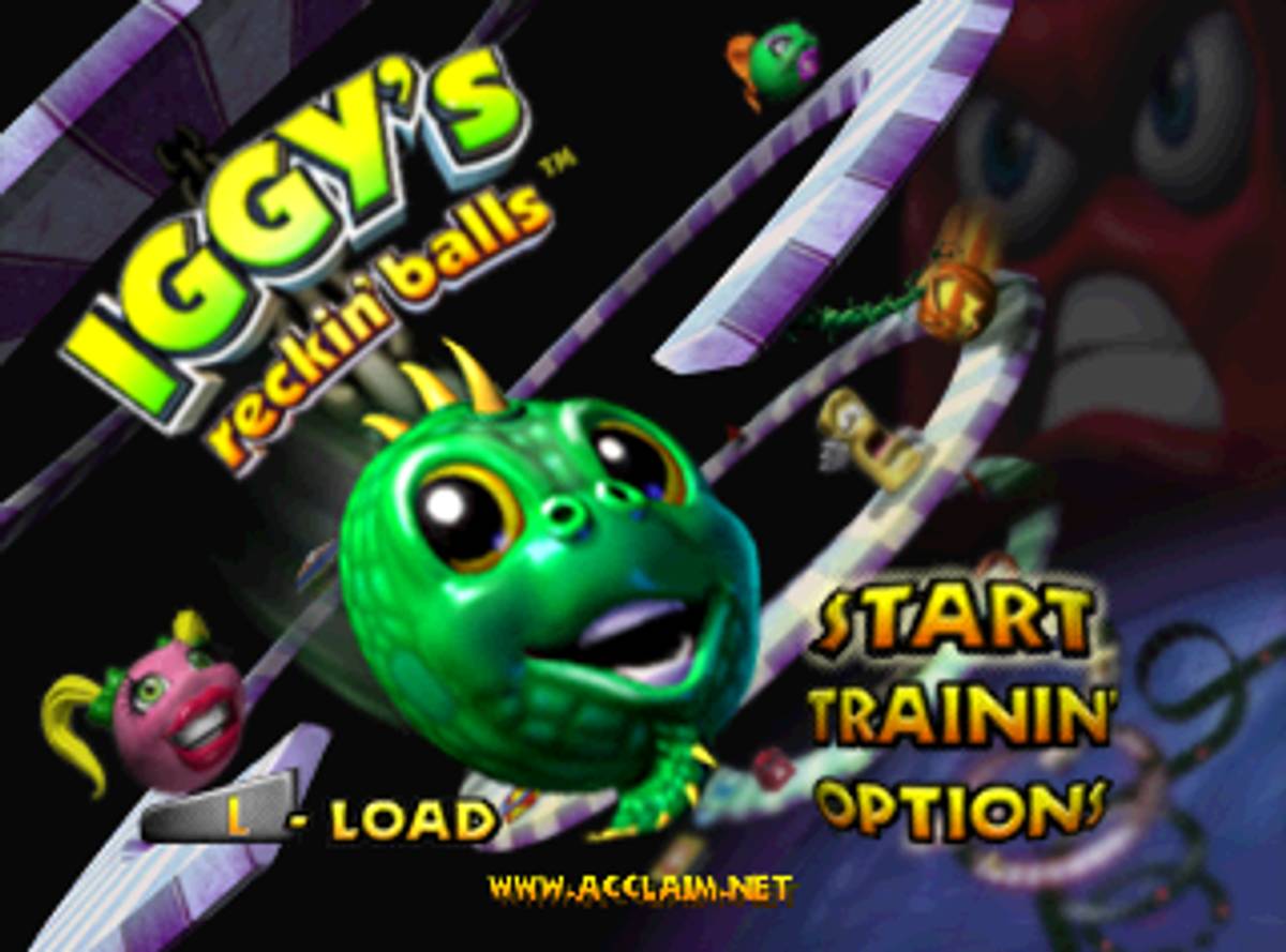 Iggy's Reckin' Balls ROM - N64 screenshot 1