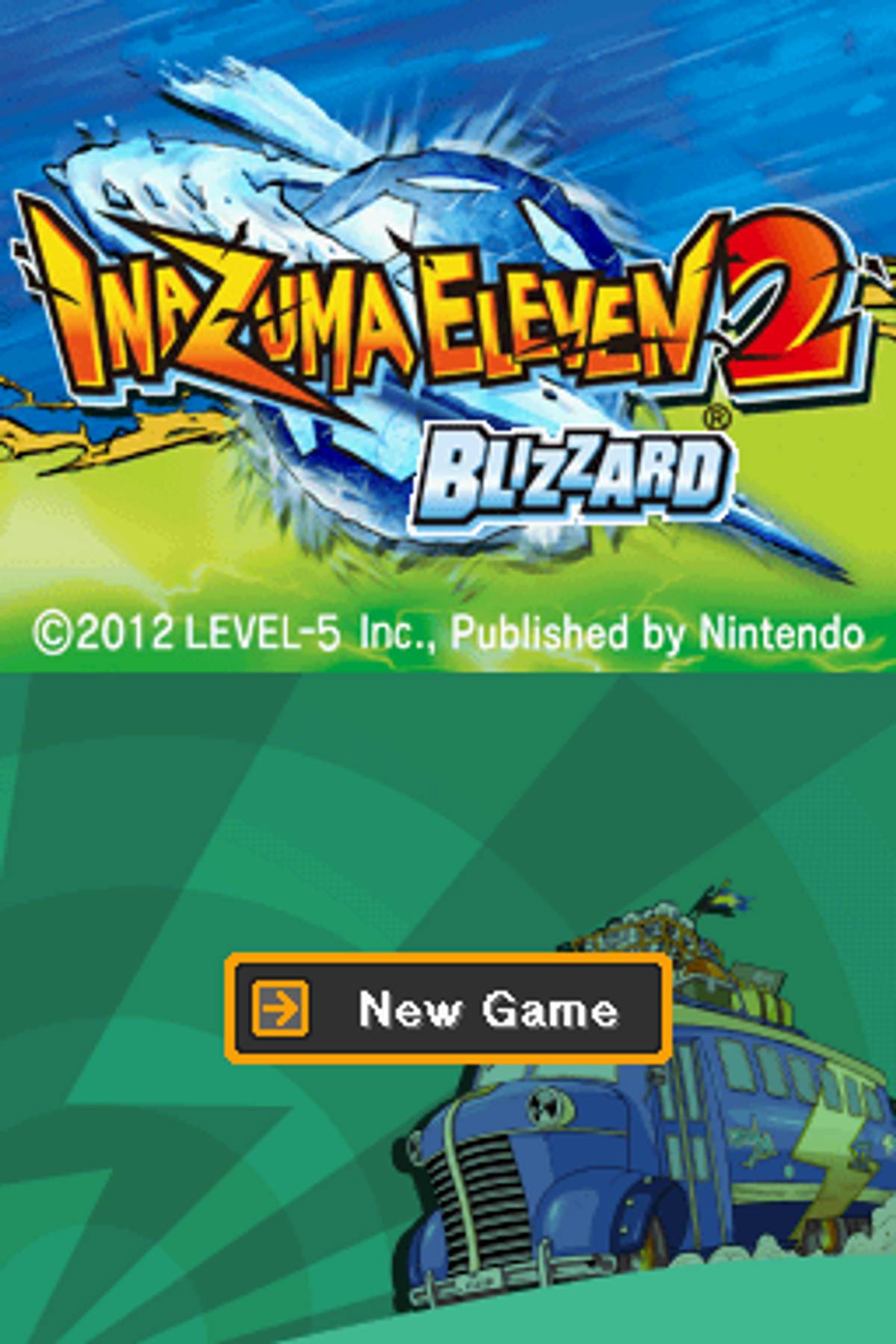 Inazuma Eleven 2: Blizzard ROM - NDS screenshot 1